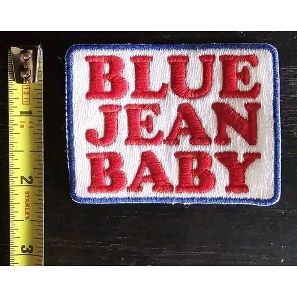 Levi's Blue Jean Baby Patch Red White Blue New - Picture 3 of 4